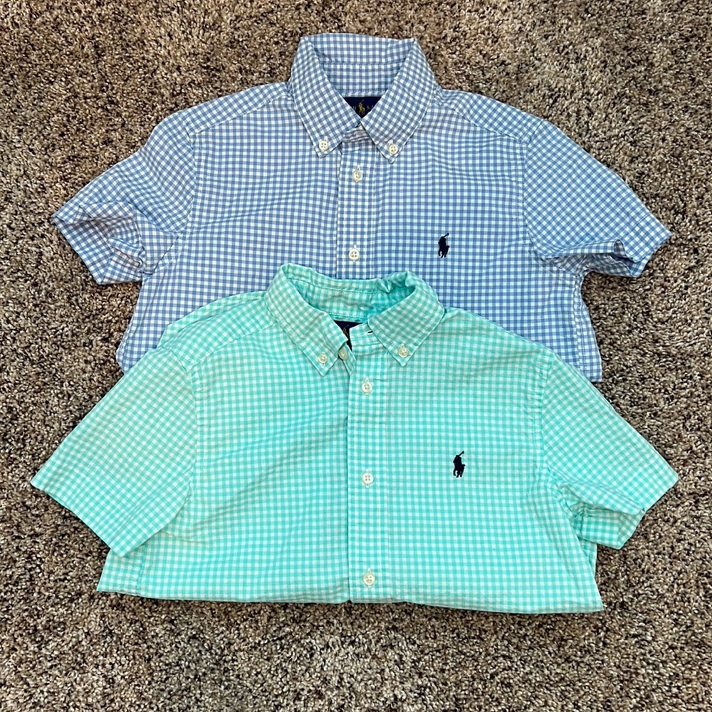 Boys Polo Ralph Lauren Dress Shirts Size 6